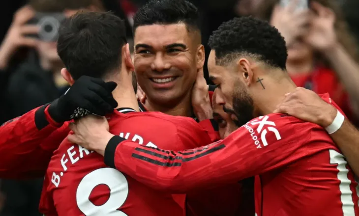 Vendos goli i Casemiro, Man. United e mbyll në avantazh pjesën e parë ndaj Fulham (video)