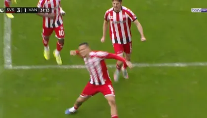 VIDEO/ Çfarë mrekullie nga goditja e dënimit, Rei Manaj shënon dy gola për Sivasporin