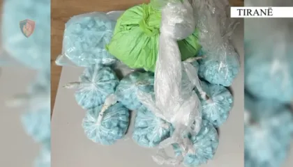 VIDEO/ E kthyen banesën në laborator droge, dy të afërmit në Tiranë kapen me mbi 2 mijë tableta ekstazi