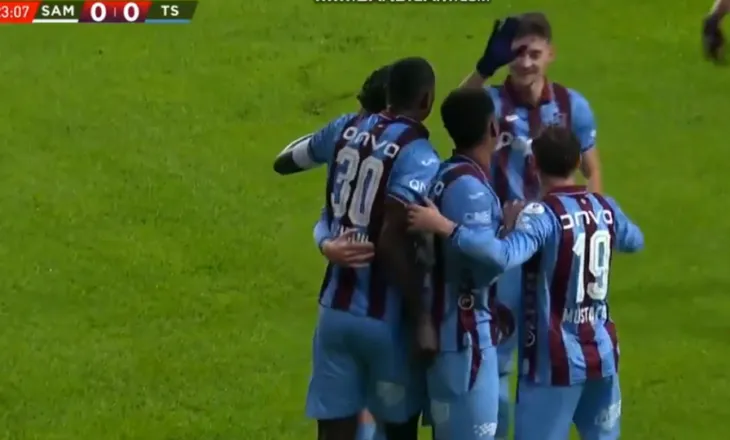 VIDEO/ Ernest Muçi është lojtar klasi i pastër, shihni se çfarë asisti jep në ndeshjen kundër Samsunsporit