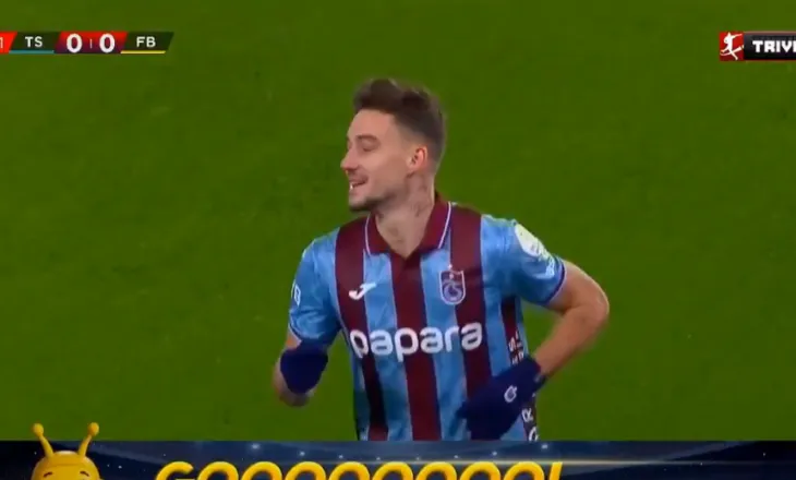 VIDEO/ Ernest Muçi nuk di të ndalet, shënon gol klasi ndaj Fenerbahçes