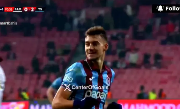 VIDEO/ Ernest Muçi shënon gol në fund dhe vulos fitoren, sulmuesi shqiptar kap shifrën e 12 golave