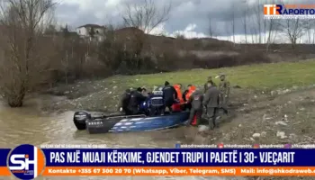 VIDEO – Gjendet trupi i pajetë i 30- vjeçarit, u deshën 29 ditë kërkime me mbështetje edhe nga Kosova…