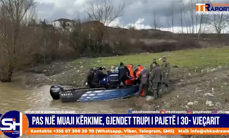 VIDEO – Gjendet trupi i pajetë i 30- vjeçarit, u deshën 29 ditë kërkime me mbështetje edhe nga Kosova…