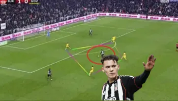 VIDEO/ Kristjan Asllani i çudit te Beshiktashi me IQ e treguar, nuhatja e madhe e shqiptarit te goli është për studim