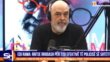 VIDEO – Kryeministri Rama njofton rritje rroge për 720 efektivë policie, pagat variojnë nga 1200- 2300 euro