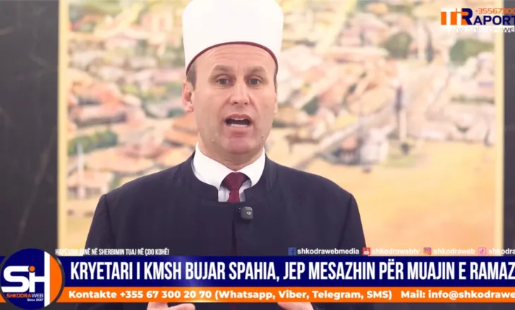 VIDEO – Kryetari i KMSH, Bujar Spahiu: Ramazani na kujton rëndësinë e unitetit, të paqes dhe të bashkëjetesës