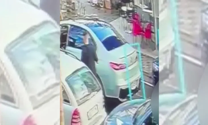 (VIDEO) Momenti kur Egli Pashollari goditet me thikë nga Gazment Buçpapaj dhe bashkëshortja e tij