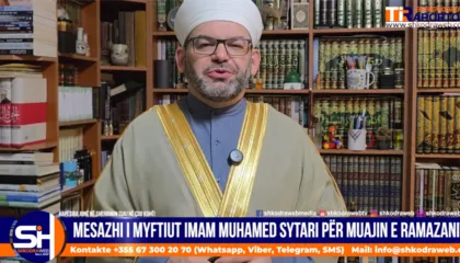 VIDEO – Nisja e muajit të Ramazanit, myftiu i Shkodrës imam Muhamed Sytari përcjell mesazhin e tij