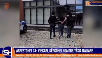 VIDEO – Policia e Shkodrës arreston 34- vjeçarin, kërkohej nga drejtësia italiane për trafik narkotikësh