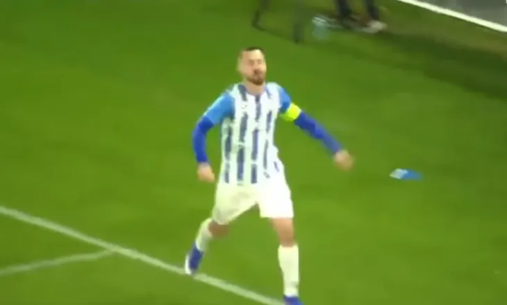 VIDEO/ Redon Xhixha Show! Lojtari i Tiranës shënon super gol ndaj Egnatias, çfarë spektakli