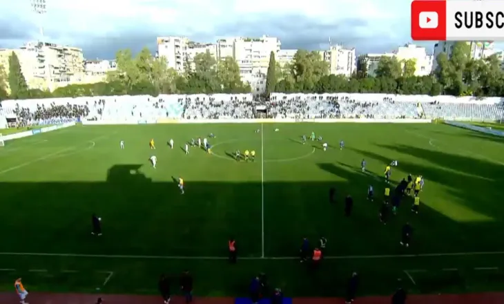 VIDEO/ Tirana e pamposhtur për të 8-n ndeshje radhazi, Dinamo rrëmben një pikë edhe me 10 lojtarë