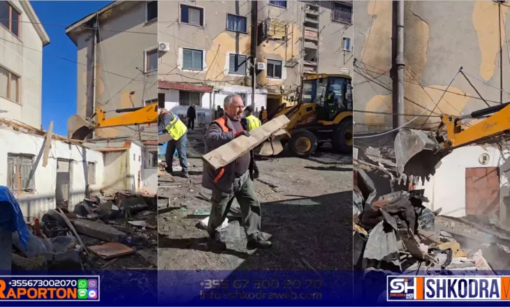 VIDEO – Vazhdon lirimi i hapësirave publike në Shkodër, radha e shkollës “Shejnaze Juka” në qytet…