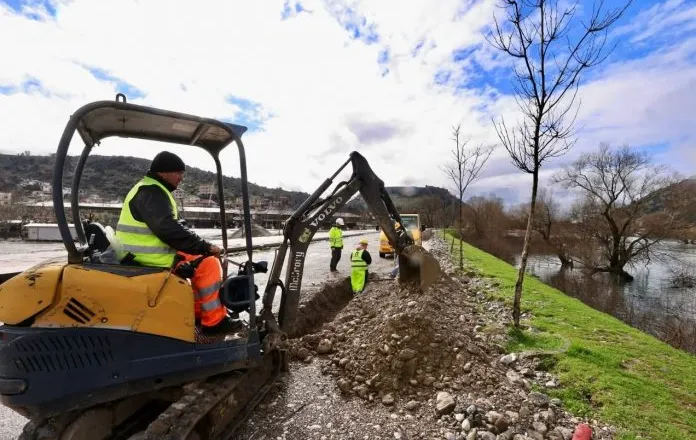 Vijon ndërtimi i parkut te Ura e Bunës, Shkodra drejt një transformimi të gjelbër