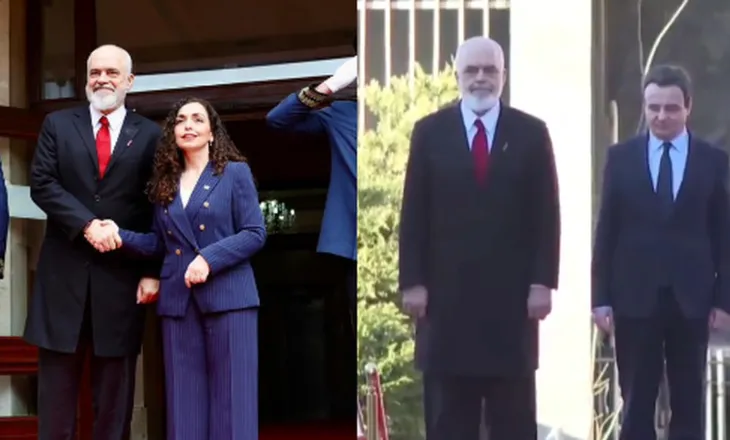 Vizita në Kosovë/ Kryeministri Rama takohet nga presidentja Osmabiu