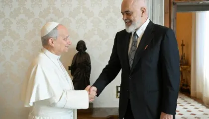 Vizita në Vatikan, kryeministri Rama takohet me Atin e shenjtë, Papa Leone XIV