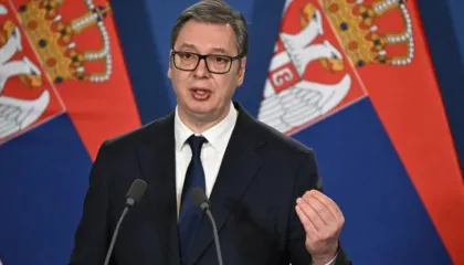 Vuçiç me tone përçmuese ndaj Trumpit: Publiku nuk reagoi ndaj “akrobacive” të tij në Davos