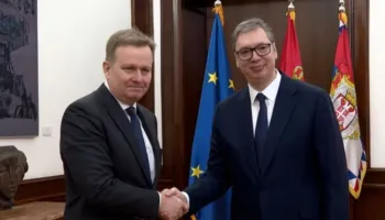 Vuçiç takim me Sorensen në Beograd, kërkon angazhim më aktiv të BE-së në dialogun Kosovë-Serbi