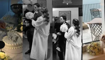 Zaniolo, martesë surprizë me Sarën. “Po”-ja në altar, festimet dhe torta në formë zemre (fotot)