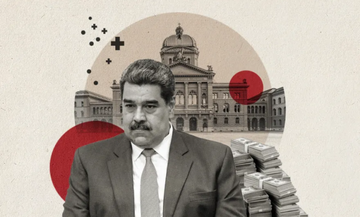 Zvicra bllokon më shumë se 880 milionë dollarë të Maduros