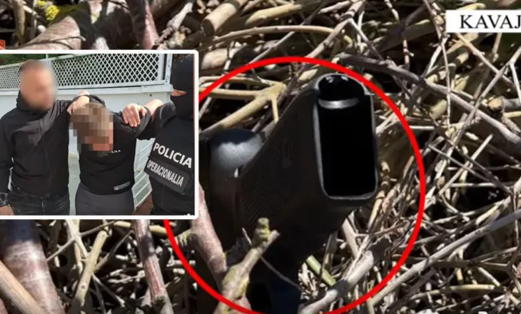 28-vjeçari është prangosur pas disa orësh nga policia e Kavajës, për kanosje me armë