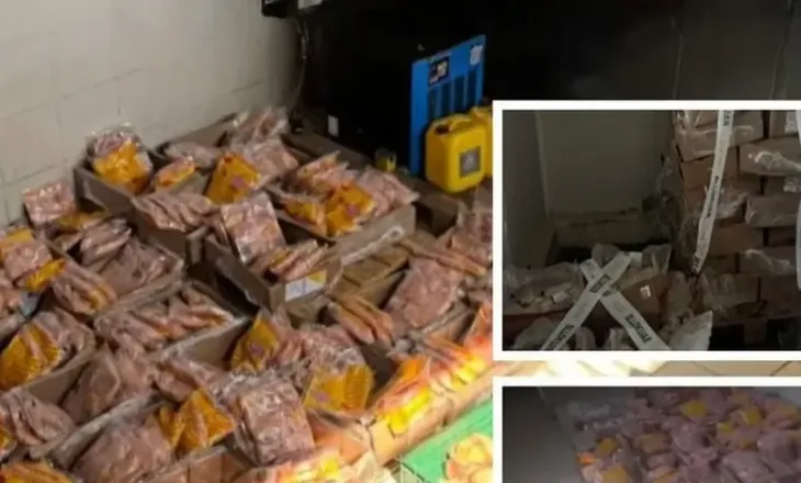 738 kg fileto pule e bllokuar! Myk e lagështirë në ambjentet ku mbahej mishi dhe djathi, AKU i vë ‘kyçin’ KMY