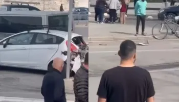 Aksident i rëndë në kryeqytet, makina del nga rruga dhe përfundon në trotuar (Detaje)