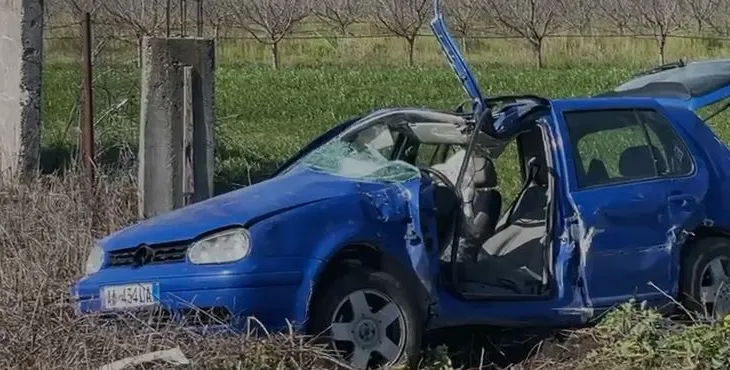 Aksident në aksin Shënkoll-Rrilë, një person i plagosur rëndë niset drejt Traumës (Emri)