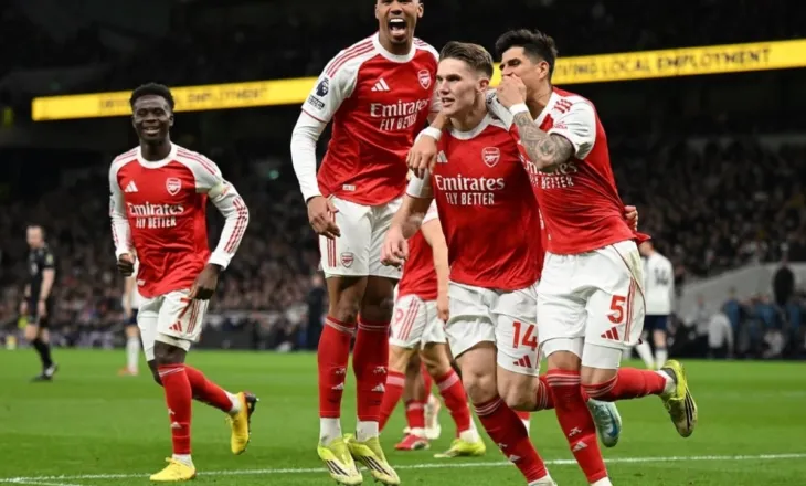 Arsenali fiton derbin me Chelsea dhe mban hapin kryesues në Premier League