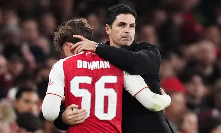 Arteta: Kisha një ndjesi se Dowman do të bënte diferencën dhe ndodhi, e habitshme ajo që ai bën në këtë moshë