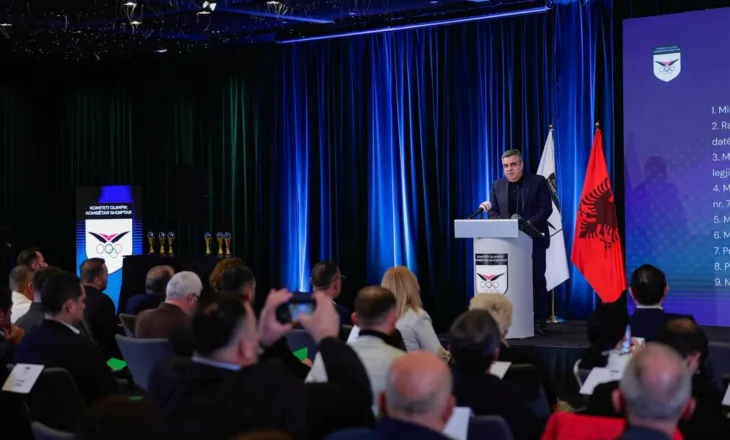 Asambleja e 32-të e KOKSH, Gonxhja: Mbi 185 milionë lekë mbështetje për 18 federata olimpike për vitin 2026