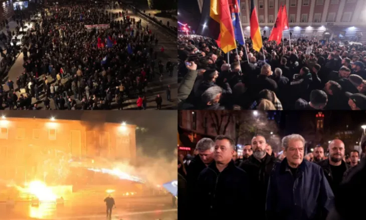 Associated Press: Shpërthejnë trazirat në kryeqytetin e Shqipërisë gjatë protestave antiqeveritare