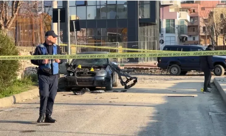 Atentat me tritol në Lezhë, shpërthen makina e një agjenti krimesh