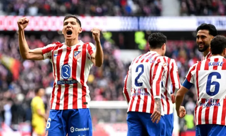 Atletico Madrid mjaftohet me golin e jashtëzakonshëm të një lojtari që shënon shumë rrallë dhe merr fitoren e 4-të rresht në La Liga (video)