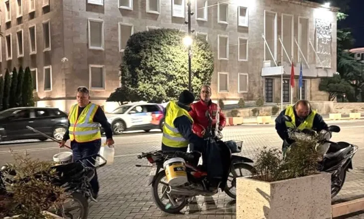 Balla: Punonjësit e bashkisë riparuan dëmet e protestuesve