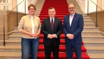 Balla takim me zv.Presidentin e Parlamentit të Landit të Bavarisë: Mirënjohje për mbështetjen ndaj Shqipërisë në rrugën drejt integrimit europian