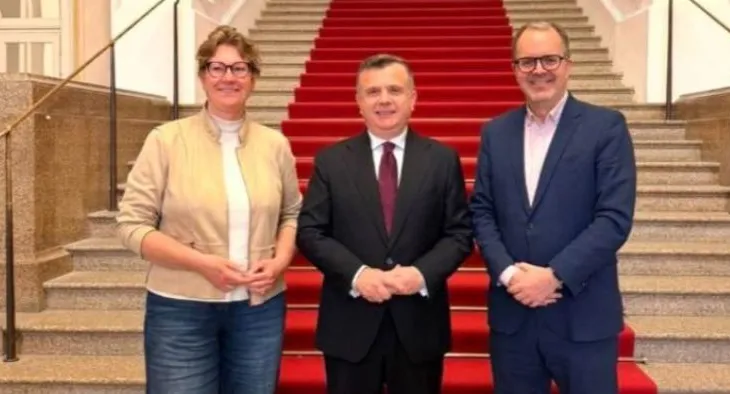 Balla takim me zv.Presidentin e Parlamentit të Landit të Bavarisë: Mirënjohje për mbështetjen ndaj Shqipërisë…