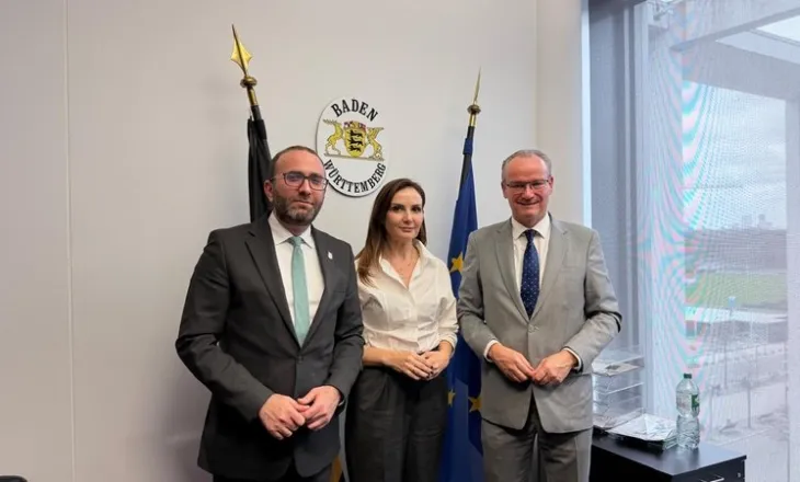 Bardhi dhe Tabaku takojnë Ministrin gjerman për Europën, Gunther Krischbaum: Shqiptarët e duan integrimin