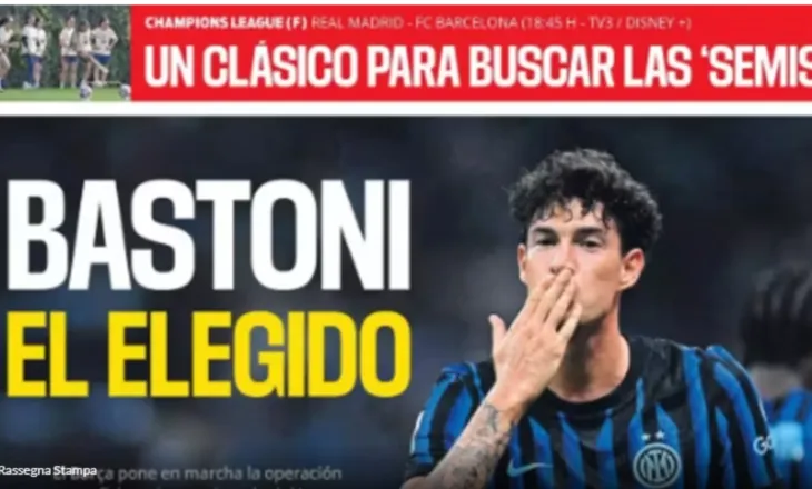 ‘Bastoni, i përzgjedhuri’/Media spanjolle flet për një tentativë të Barcelonës për mbrojtësin e Interit