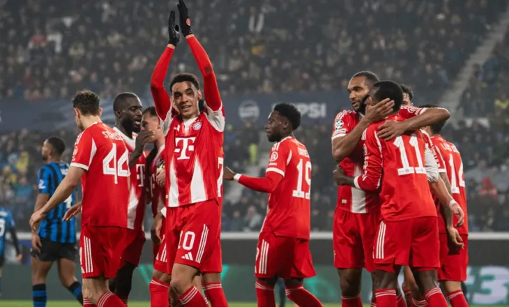 Bayern luan “tenis” në Bergamo dhe mbyll llogaritë e kualifikimit që në ndeshjen e parë (video)