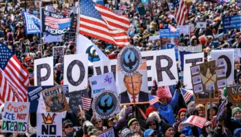 BBC: Protesta masive “No Kings” kundër administratës Trump në të gjithë SHBA-në