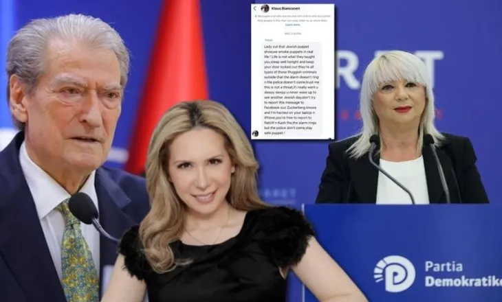 Berisha hodhi mbi Ramën “përgjegjësinë” për kërcënimin ndaj Kalasë, Evi Kokalari publikon meszhin: Këta të PD janë kllouna, jam pa fjalë