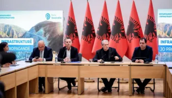 Berisha: Infrastruktura moderne është prioriteti i PD, Rama na i mbylli dyert për në BE