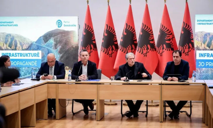 Berisha: Infrastruktura moderne është prioriteti i PD, Rama na i mbylli dyert për në BE