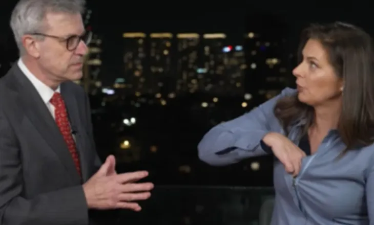 Bien LIVE sirenat e sulmit ajror në Tel Aviv, gazetarja ndërpret intervistën, vrapon drejt strehimit (VIDEO)