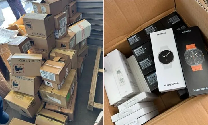 Bllokohen 920 pajisje elektronike në Rinas