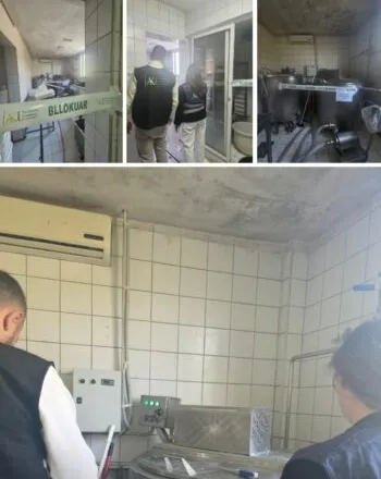 Bllokohet një sasi djathi në një baxho në Tiranë, AKU gjobit ‘KMY’-në për mungesë higjiene