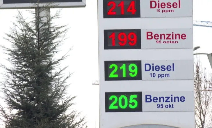 Bordi i Transparencës rrit sërish çmimin e naftës, litri shkon në 218 lekë, ka rritje edhe për benzinën
