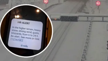 Borë në Kroaci, pritet të bjerë edhe në disa vende të Ballkanit