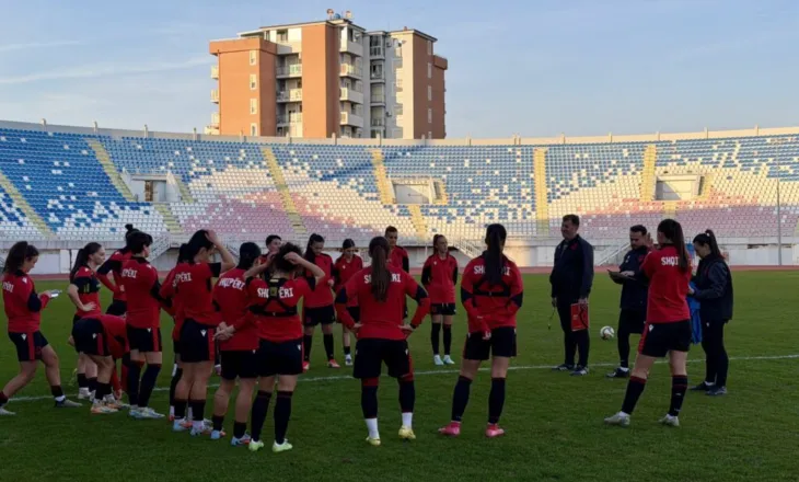 Botërori 2027 për vajza/ Kombëtarja mbyll përgatitjet në “Loro Boriçi”, nesër drejt Podgoricës